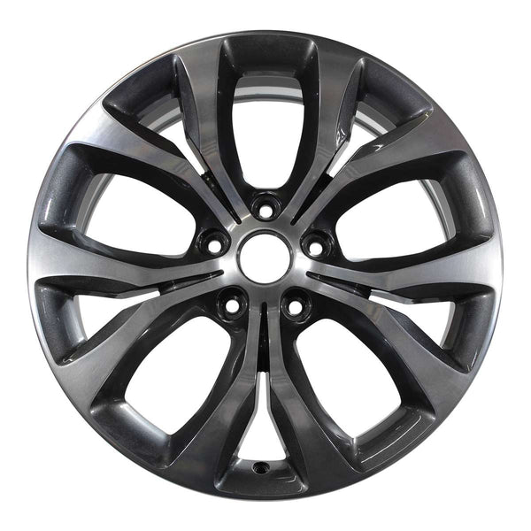 2019 chrysler pacifica wheel 20 polished charcoal aluminum 5 lug w2596pc 3