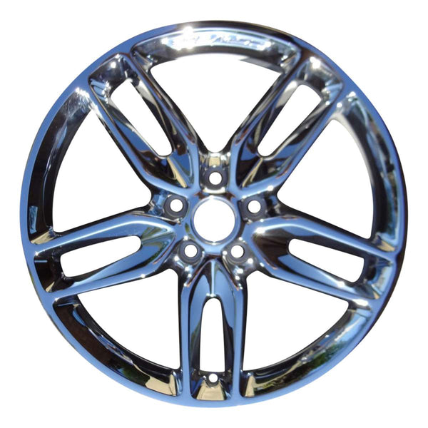 2015 chevrolet corvette wheel 20 chrome aluminum 5 lug w5641chr 5