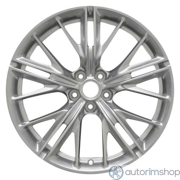 2018 chevrolet camaro wheel 20 silver aluminum 5 lug w5774s 2