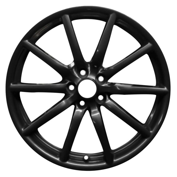 2019 alfa romeo wheel 18 black aluminum 5 lug w58155b 5