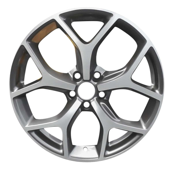 2021 alfa romeo wheel 18 machined dark charcoal aluminum 5 lug w58182mc 7