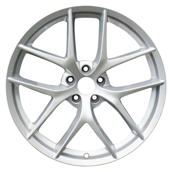 2019 alfa romeo wheel 18 silver aluminum 6 lug w58189s 2