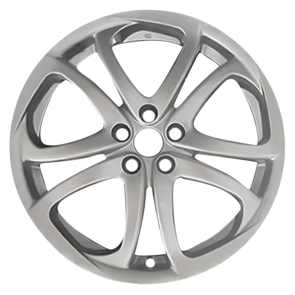 2019 alfa romeo wheel 18 silver aluminum 5 lug w58196s 1
