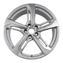 2017 audi tt wheel 19 silver aluminum 5 lug w58996s 2