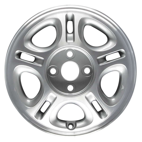 1998 geo prizm wheel 14 silver aluminum 5 lug w60173s 4