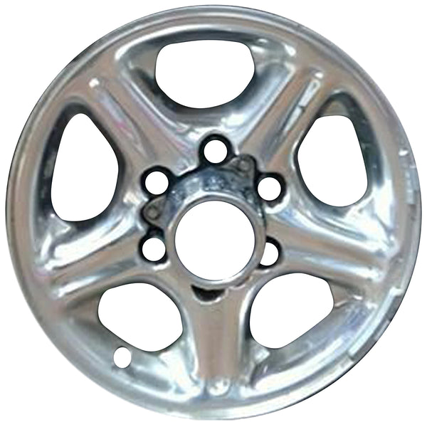 1999 isuzu trooper wheel 16 polished aluminum 6 lug w64227p 2