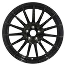 2015 subaru brz wheel 17 black aluminum 5 lug w68827b 1