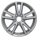 2010 volkswagen golf wheel 17 silver aluminum 5 lug w69852s 22