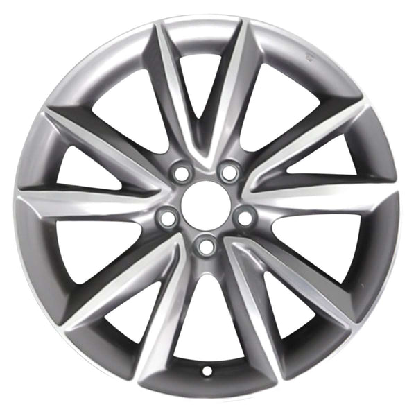 2019 acura rdx wheel 19 machined silver aluminum 5 lug w71866ms 1