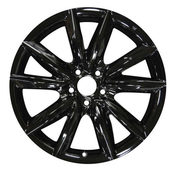 2019 acura rdx wheel 19 gloss black aluminum 5 lug w71866gb 1