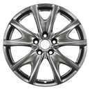 2011 infiniti g25 wheel 18 dark hyper aluminum 5 lug w73716dh 1