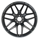 2019 Mercedes E63S Wheel 20" Machined Black Aluminum 5 Lug W85621MB-1