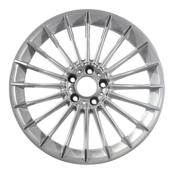 2017 BMW Alpina Wheel 20" Machined Silver Aluminum 5 Lug W86191MS-2