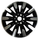 2019 Mini Cooper Wheel 17" Machined Gloss Black Aluminum 5 Lug W86253MB-4