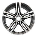 2019 BMW X6 Rueda 19" Aluminio Carbón Maquinado 5 Lug W86265MC-5