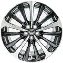 2021 Toyota Highlander Rueda 20" Aluminio negro mecanizado 5 lengüetas W96968MB-1