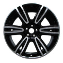 2013 Bentley Continental Wheel 21" Machined Black Aluminum 5 Lug W97666MB-2