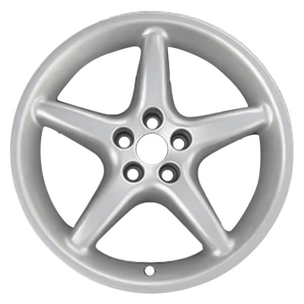 2001 Ferrari 550 Wheel 18" Silver Aluminum 5 Lug W98505S-2