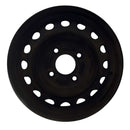 2011 nissan versa wheel 14 black steel 4 lug w62537b 3