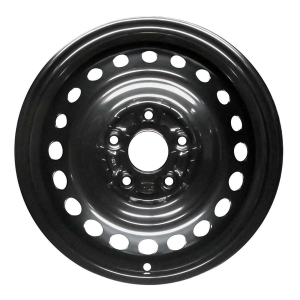2013 honda civic wheel 15 black steel 5 lug rw64051b 1