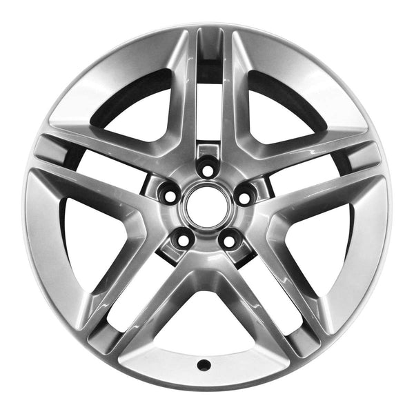 2011 ford mustang wheel 19 hyper aluminum 5 lug w3814h 2