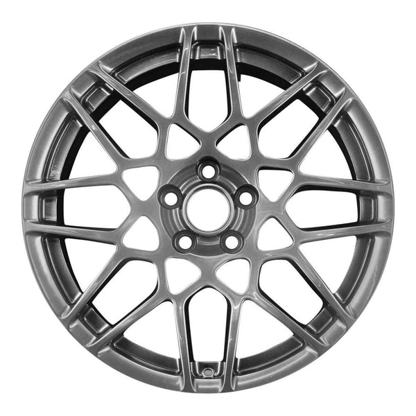 2014 ford mustang wheel 19 hyper aluminum 5 lug w3911h 2