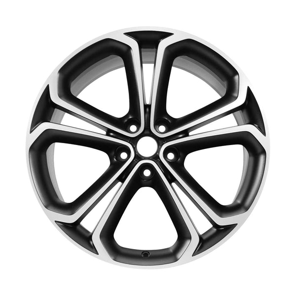 2019 buick cascada wheel 20 machined black aluminum 5 lug w4141mb 4