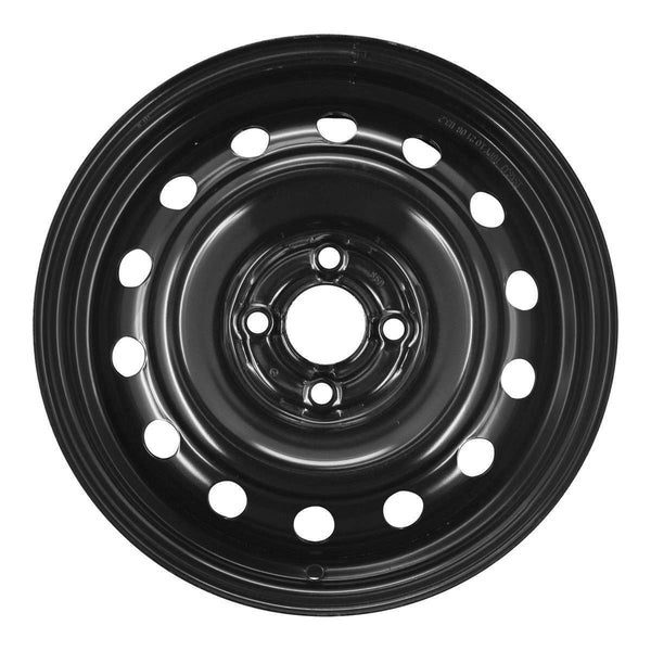 2002 acura el wheel 15 black steel 4 lug rw63867b 2