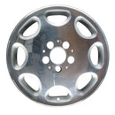 1997 mercedes s420 wheel 16 polished silver aluminum 5 lug w65164ps 7