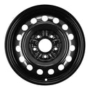 1996 mitsubishi diamante wheel 15 black steel 5 lug w65694b 6
