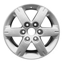 2005 mitsubishi montero wheel 17 silver aluminum 6 lug w65807s 1