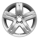 2010 subaru forester wheel 17 silver aluminum 5 lug w68750s 5