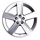 2001 volkswagen jetta wheel 17 silver aluminum 5 lug w69752s 9