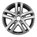 2005 volkswagen jetta wheel 16 machined charcoal aluminum 5 lug w69812mc 1