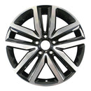2016 volkswagen gli wheel 18 machined black aluminum 5 lug rw69941mb 5