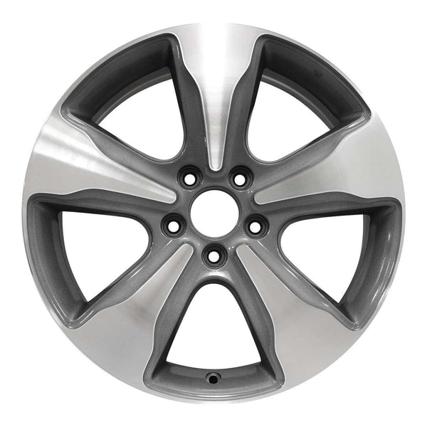 2014 acura mdx wheel 18 machined charcoal aluminum 5 lug w71818mc 1