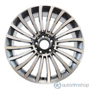 2013 mercedes sl65 wheel 19 machined charcoal aluminum 5 lug w85341mc 3
