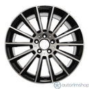 2018 Mercedes C300 Wheel 19" Machined Gloss Black Aluminum 5 Lug W85375MB-4