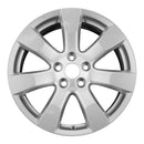2010 Mitsubishi Outlander Wheel 18" Silver Aluminum 5 Lug W98036S-5