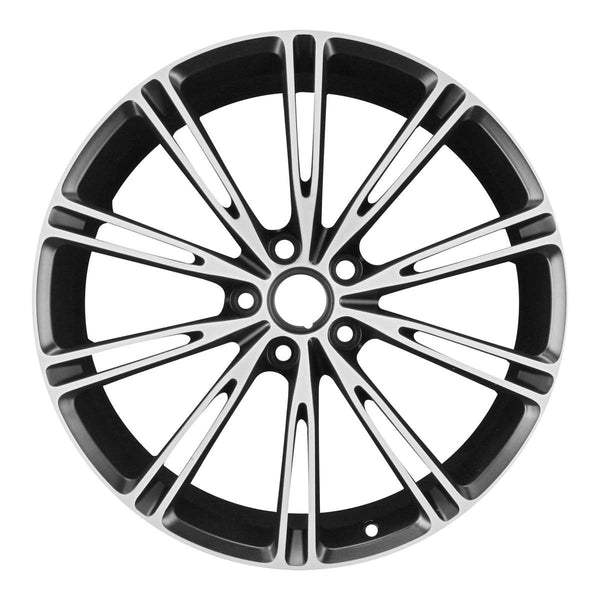 2012 Aston Martin Wheel 20" Machined Charcoal Aluminum 5 Lug W98479MC-1