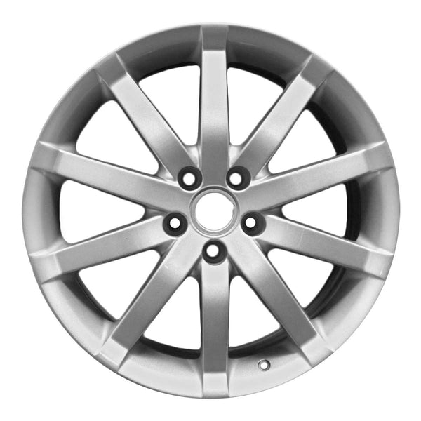 2010 Aston Martin Wheel 19" Silver Aluminum 5 Lug W99491S-7