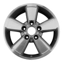 2008 Toyota Sequoia Rueda 20" Aluminio Carbón Maquinado 5 Lug W99740MC-10