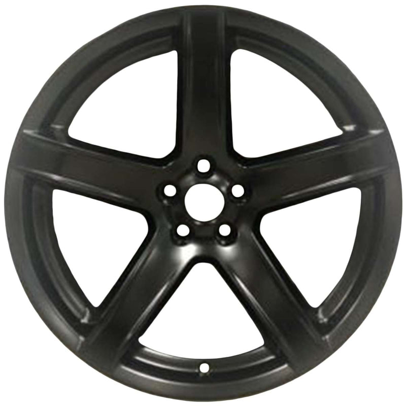 2019 dodge challenger wheel 20 matte black aluminum 5 lug w2604b 5