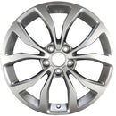2014 cadillac ats wheel 18 machined silver aluminum 5 lug w4704ms 2