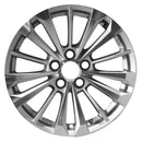 2017 cadillac ct6 wheel 18 machined silver aluminum 5 lug w4815ms 3