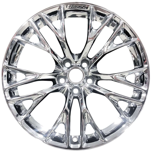 2019 chevrolet corvette wheel 20 chrome aluminum 5 lug w5740chr 4