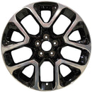 2018 Jeep Compass Wheel 19" Polished Black Aluminum 5 Lug W9192PB-2