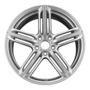 2009 audi s4 wheel 19 silver aluminum 5 lug rw58840s 11