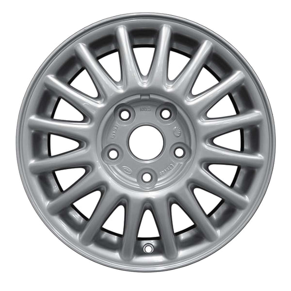 2000 daewoo leganza wheel 15 silver aluminum 5 lug w75135s 1