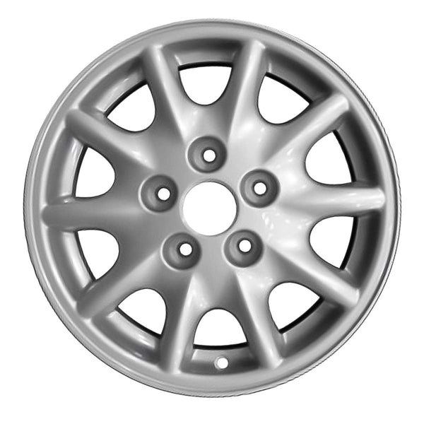 2001 daewoo leganza wheel 15 silver aluminum 5 lug w75137s 5